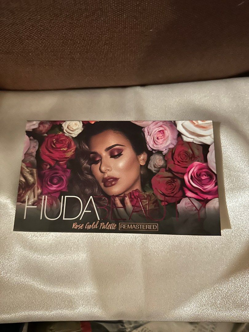 HUDA BEAUTY ROSE GOLD REMASTERED PALETTE (Category: Makeup) located in Quezon City. Submitted by fcrimando (Listing ID 1326355830, Image 2). Description: .