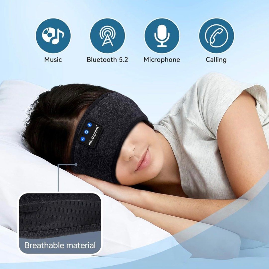 INK TOPOINT Wireless Sports Headwear Audio Headphones Headsets on Carousell