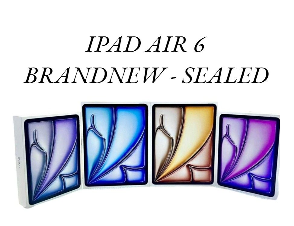 Ipad Air 6 13"128 Wifi (Category: iPad) located in Marikina City. Submitted by gracegadgetshop (Listing ID 1326479297, Image 1). Description: Price Drop‼️‼️ Brandnew - Sealed Original /Authentic 1yr warranty any apple service center 7days replacement for factory We offer cod delivery Sameday (personal rider) plus delivery fee. We ship nationwide via LBC courier COP (Cash on pick-up) Need downpayment to avoid cancellation of order. For fast transa