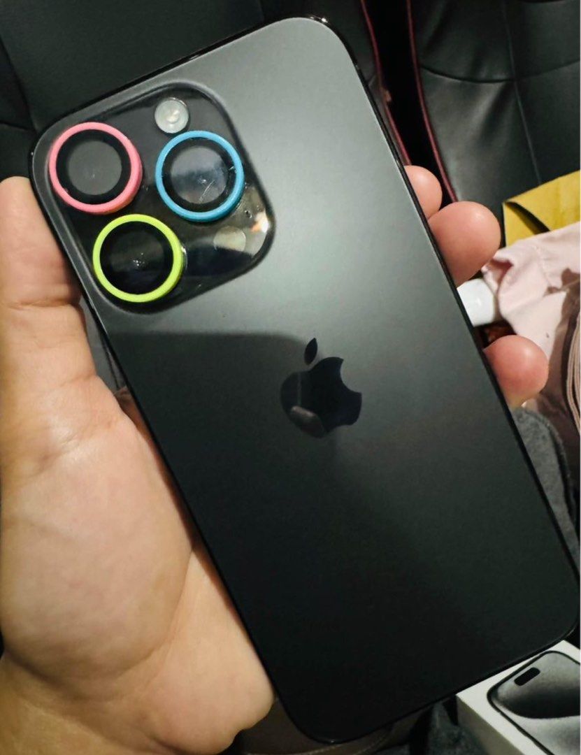 IPHONE 14 PRO (Category: iPhone 14 Series) located in Manila. Submitted by olxph_bessm512 (Listing ID 1326490574, Image 1). Description: IPHONE 14 PRO 128gb Any sim will do 99% smooth With free cases 🤭.