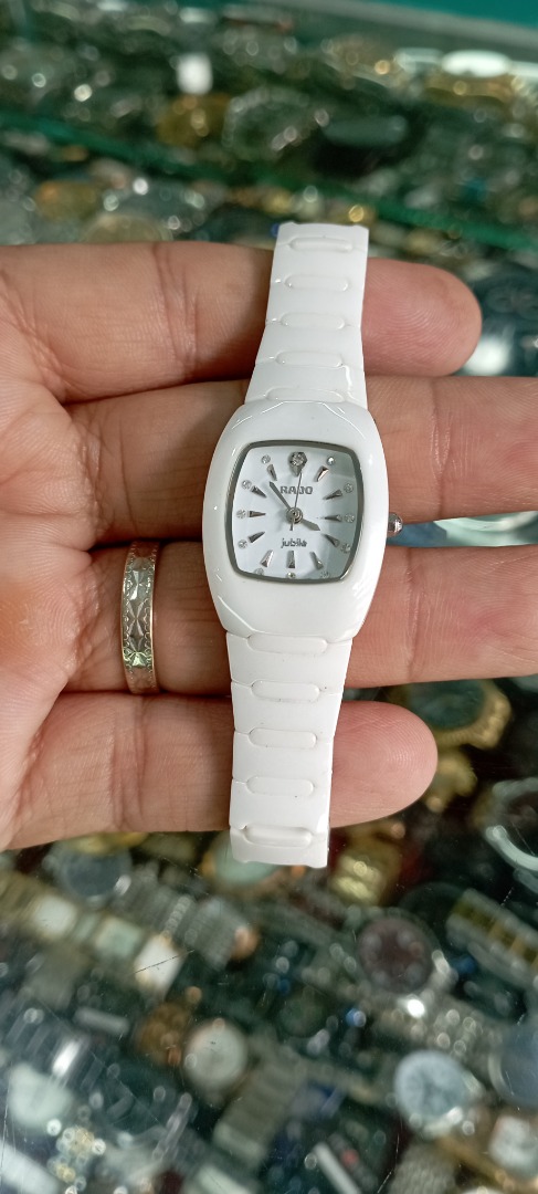 jam tangan rado wanita stainles steel anti gores water resist elegant fashionable Fesyen Wanita Jam Tangan di Carousell