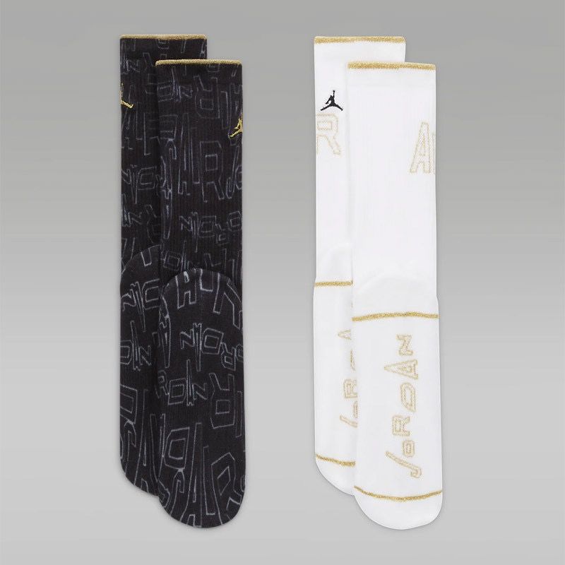 Black and gold jordan socks outlet