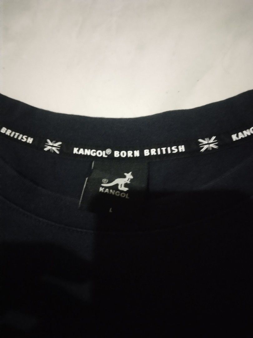 Kangol shirt (Category: Activewear) located in Manila. Submitted by sedthrift (Listing ID 1326436987, Image 3). Description: size large on tag as new condition mga boss MOP GCASH MINDANAO LOCATION.