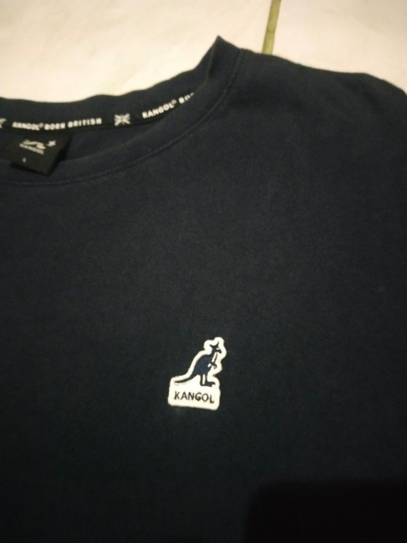 Kangol shirt (Category: Activewear) located in Manila. Submitted by sedthrift (Listing ID 1326436987, Image 2). Description: size large on tag as new condition mga boss MOP GCASH MINDANAO LOCATION.