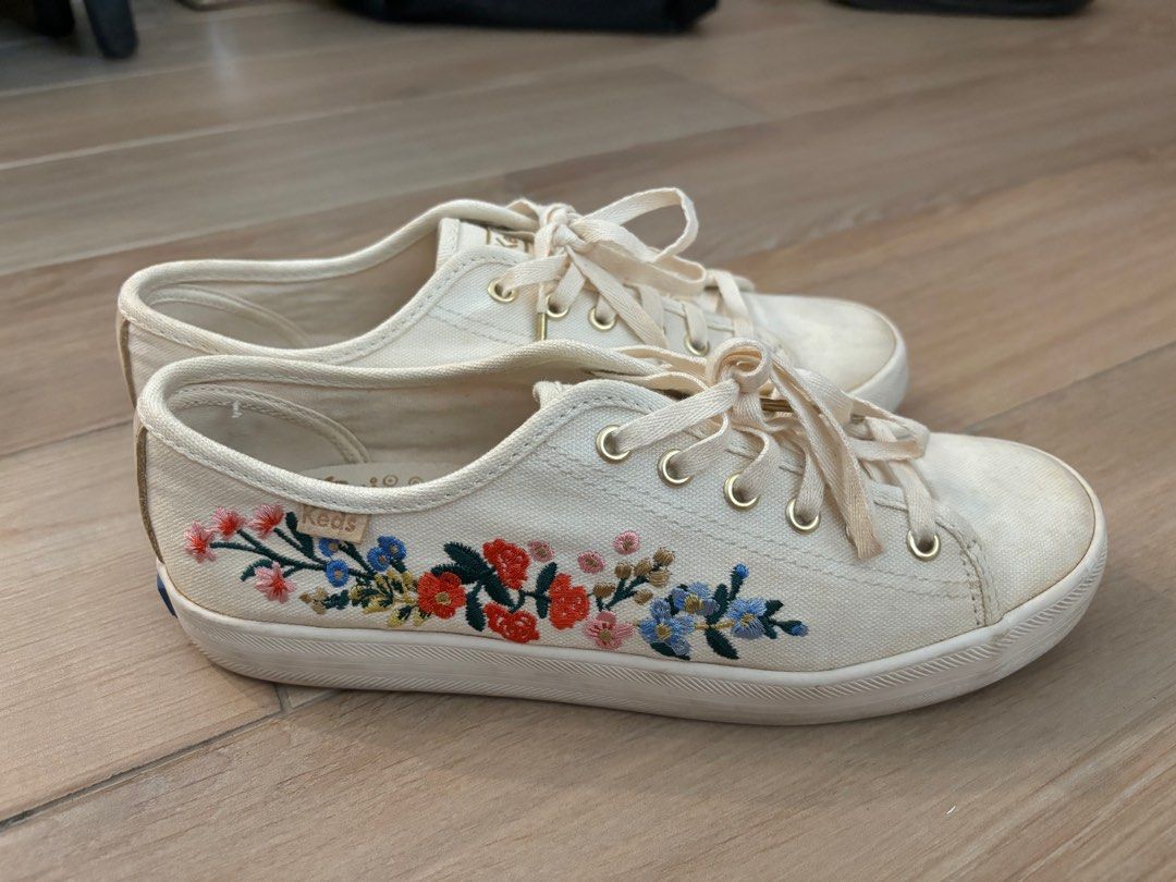 Embroidered keds store