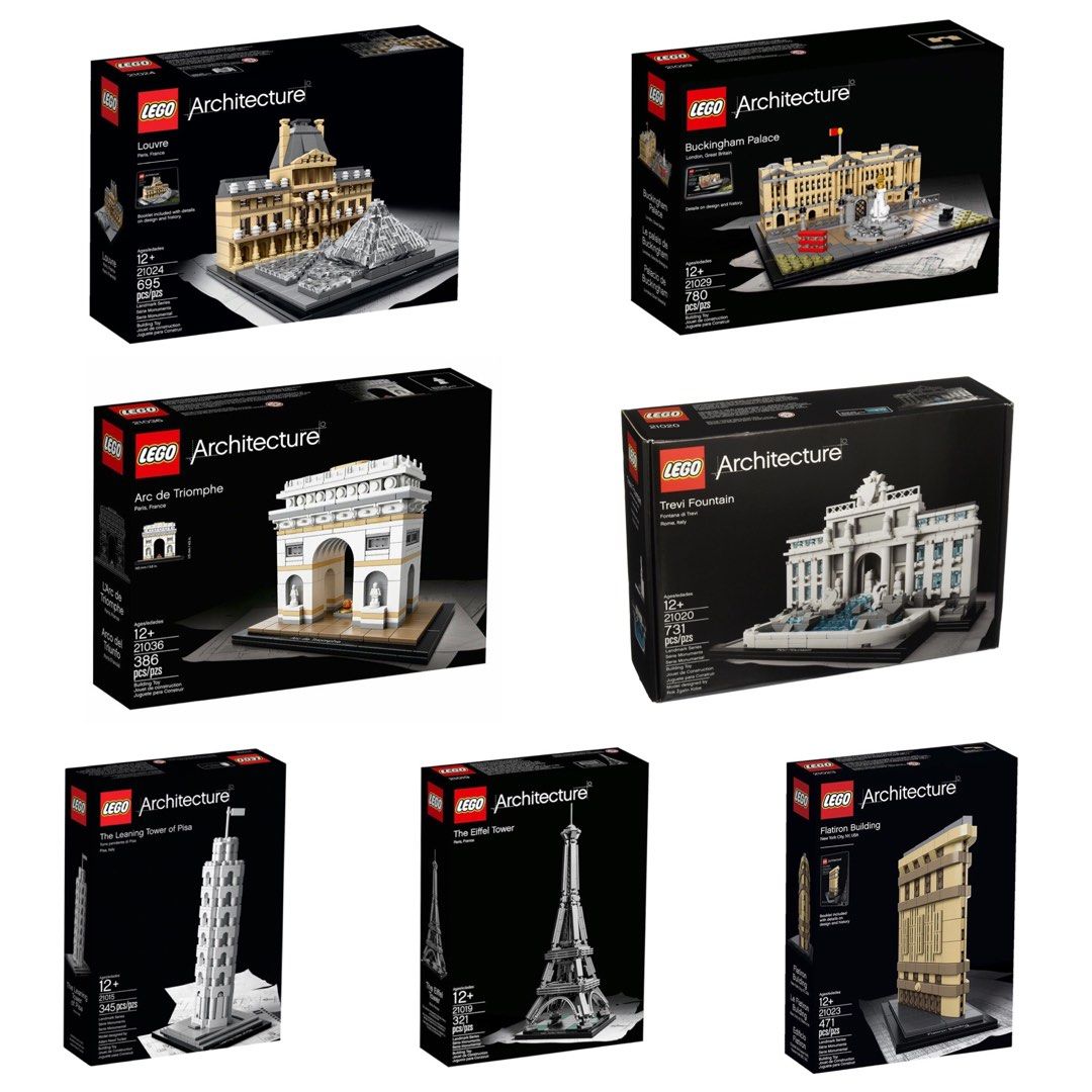 LEGO Architecture 21015 21019 21020 21023 21024 21029 21036 SALES Hobbies Toys Toys Games on Carousell
