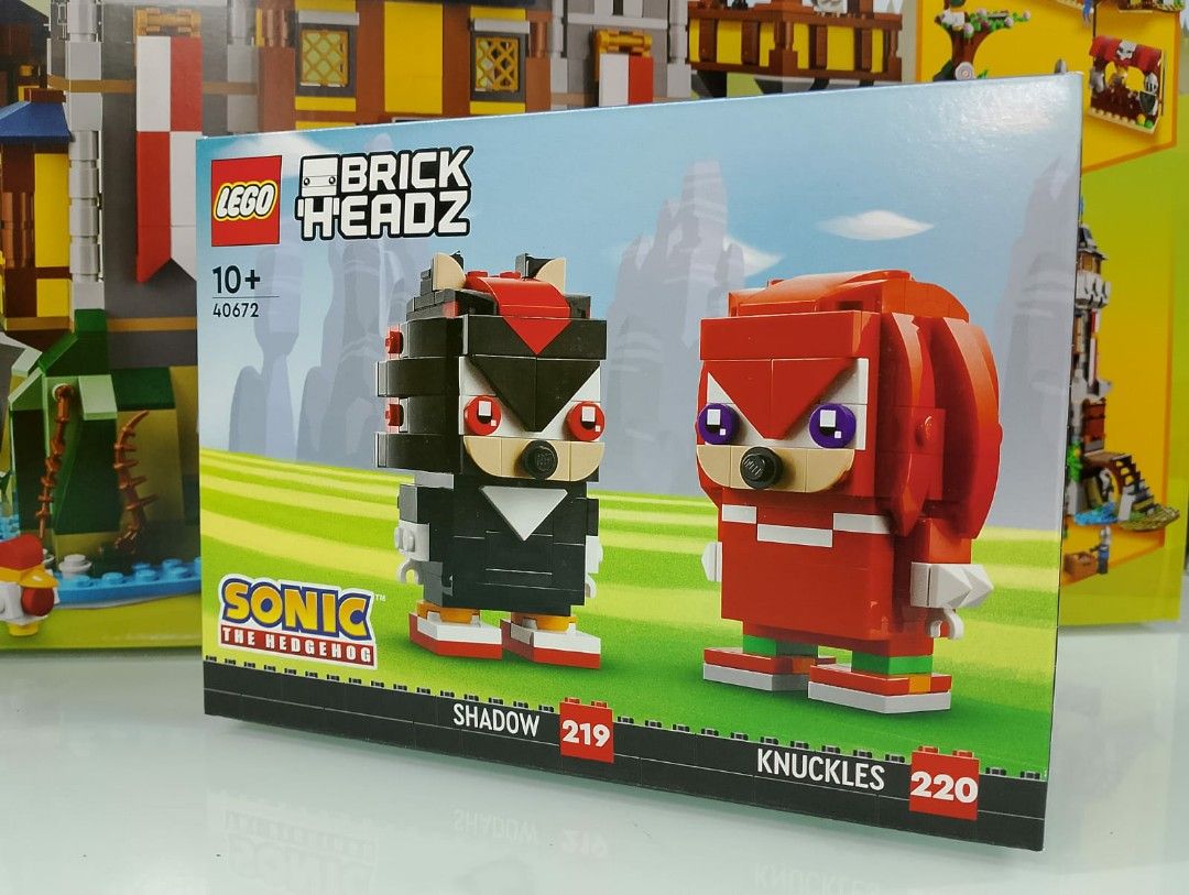 Lego Brickheadz Sonic Knuckles and Shadow 40672 (Category: Lego & Building Sets) located in Manila. Submitted by agsbeagle888 (Listing ID 1326490780, Image 1). Description: We sell various collections of Lego original sets, Technic, Icons, Arts,Star Wars, Harry Potter,Disney, Speed Champions,Architecture,Marvel / DC ,Monkie Kids, Super Mario, Dreamzz, Creator,Ninjago, Sonic The Hedgehog, Minifigures, Lego Keychains Feel free to inquire models tha