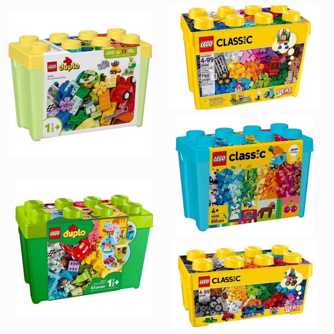 Lego Classic 10698 Medium 10698 Large 11038 Vibrant 10914 Duplo Deluxe 10439 Duplo Car and Truck Hobbies Toys Toys Games on Carousell