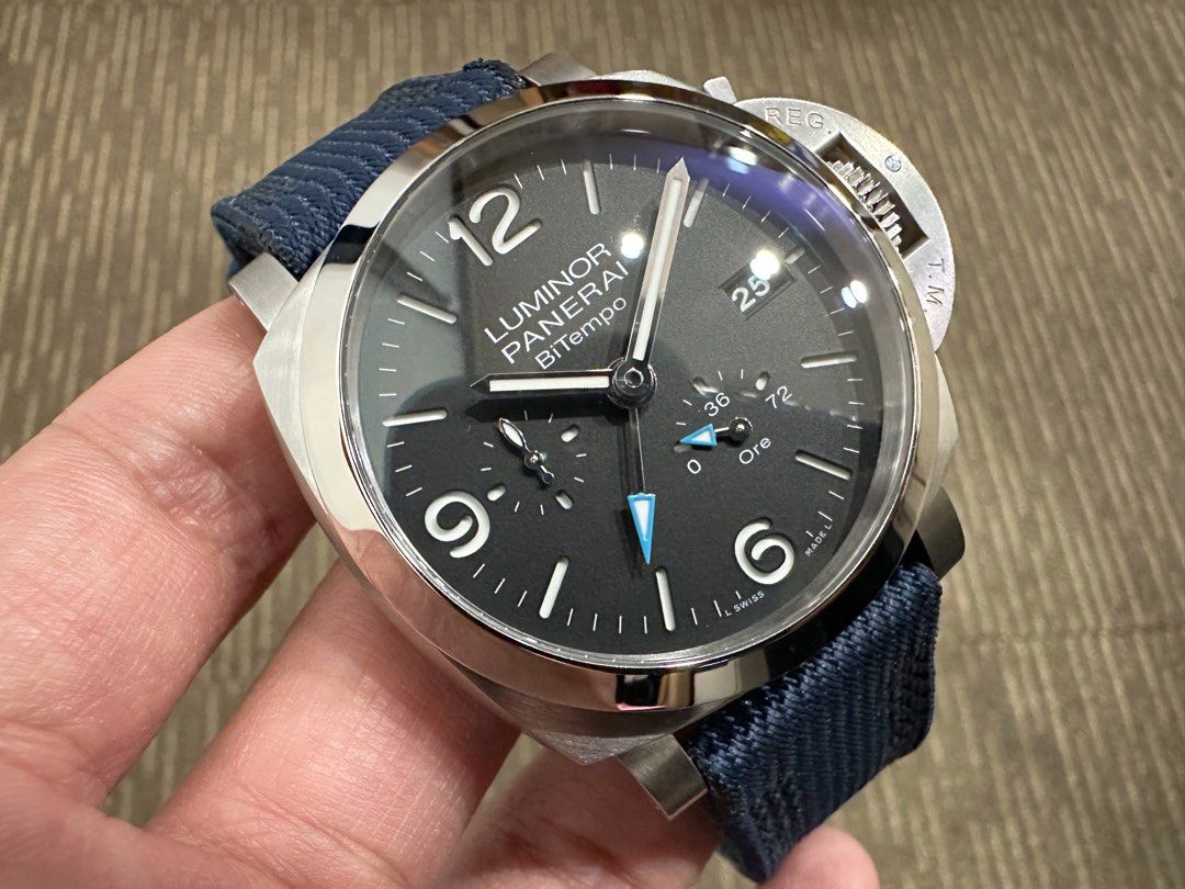 Like New Jan 24 Panerai Luminor Bitempo GMT Pam 1360 Pam1360 Luxury Watches on Carousell