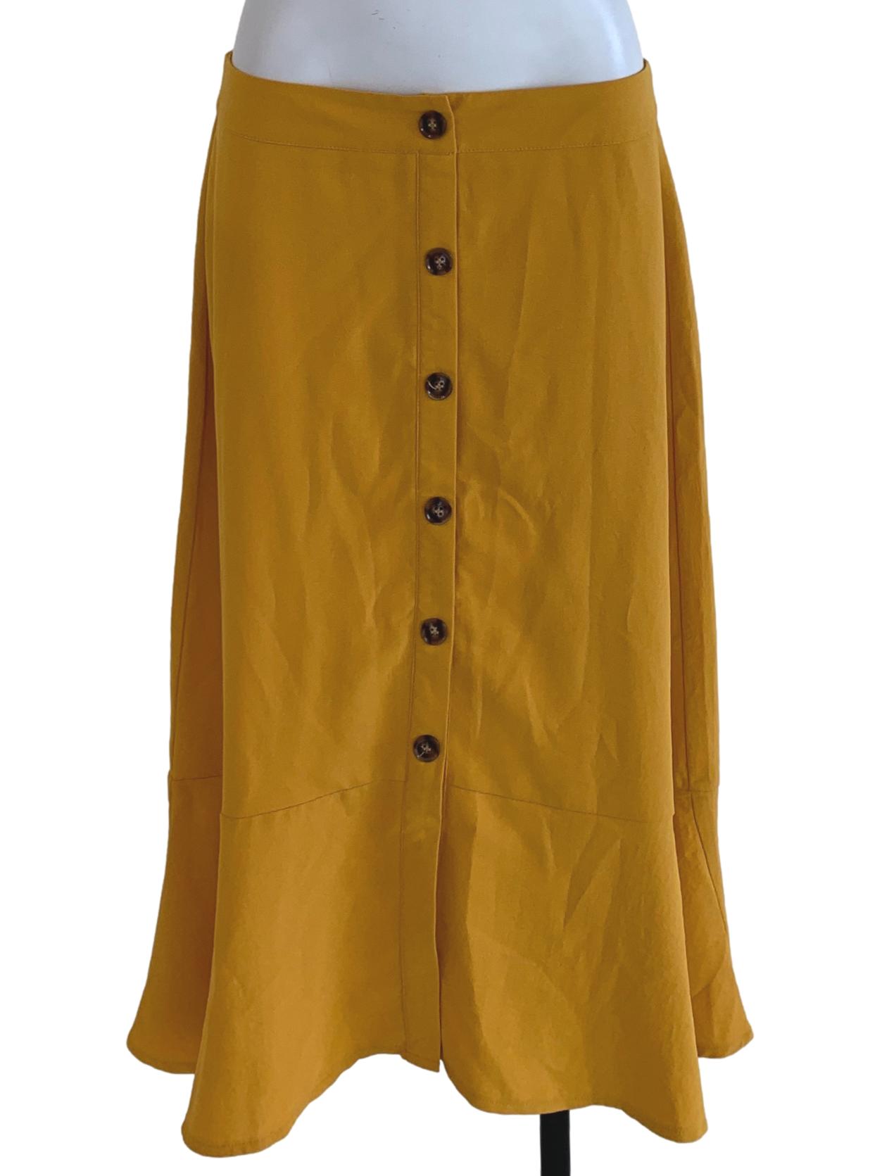 Mustard extrodinary sales skirt primark