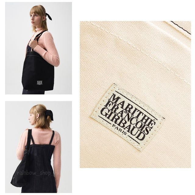 【MARITHEFRANCOISGIRBAUD】 CLASSIC LOGO BUCKET BAG BAG - MARITHE FRANCOIS GIRBAUD