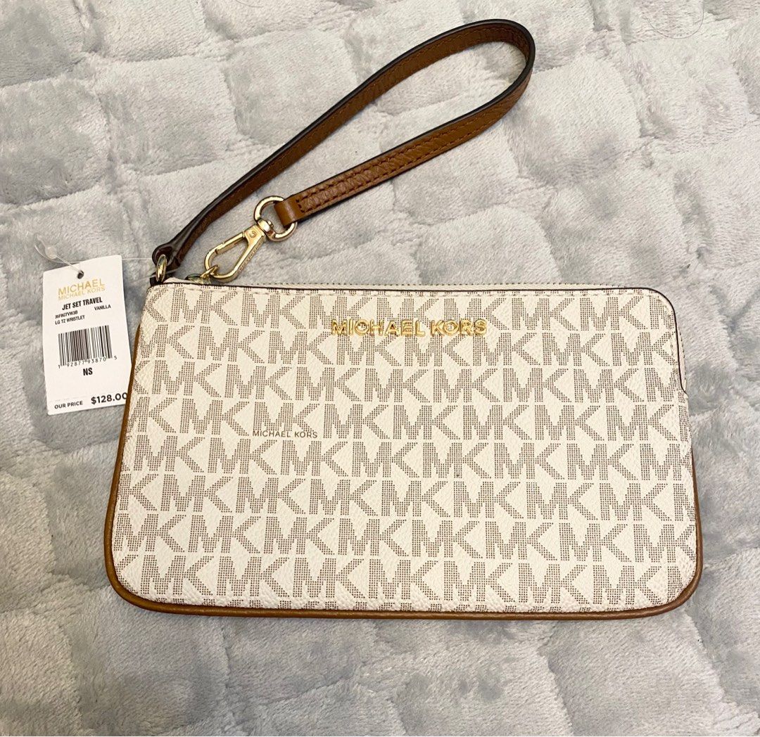 MK Wristlet (fits iphone plus phones) (Category: Luxury Bags & Wallets) located in Marikina City. Submitted by neltan_carousel (Listing ID 1326351199, Image 1). Description: 💯% Authentic/Original MK Wristlet • fits iphone plus phones • inclusions: care card & price tag only.