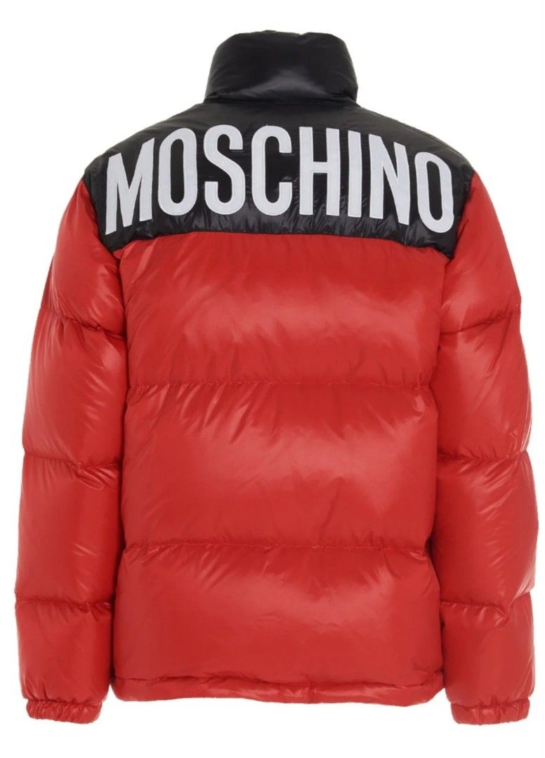 Moschino Logo Puffer winter Jacket, Men's Fashion, Coats, Jackets