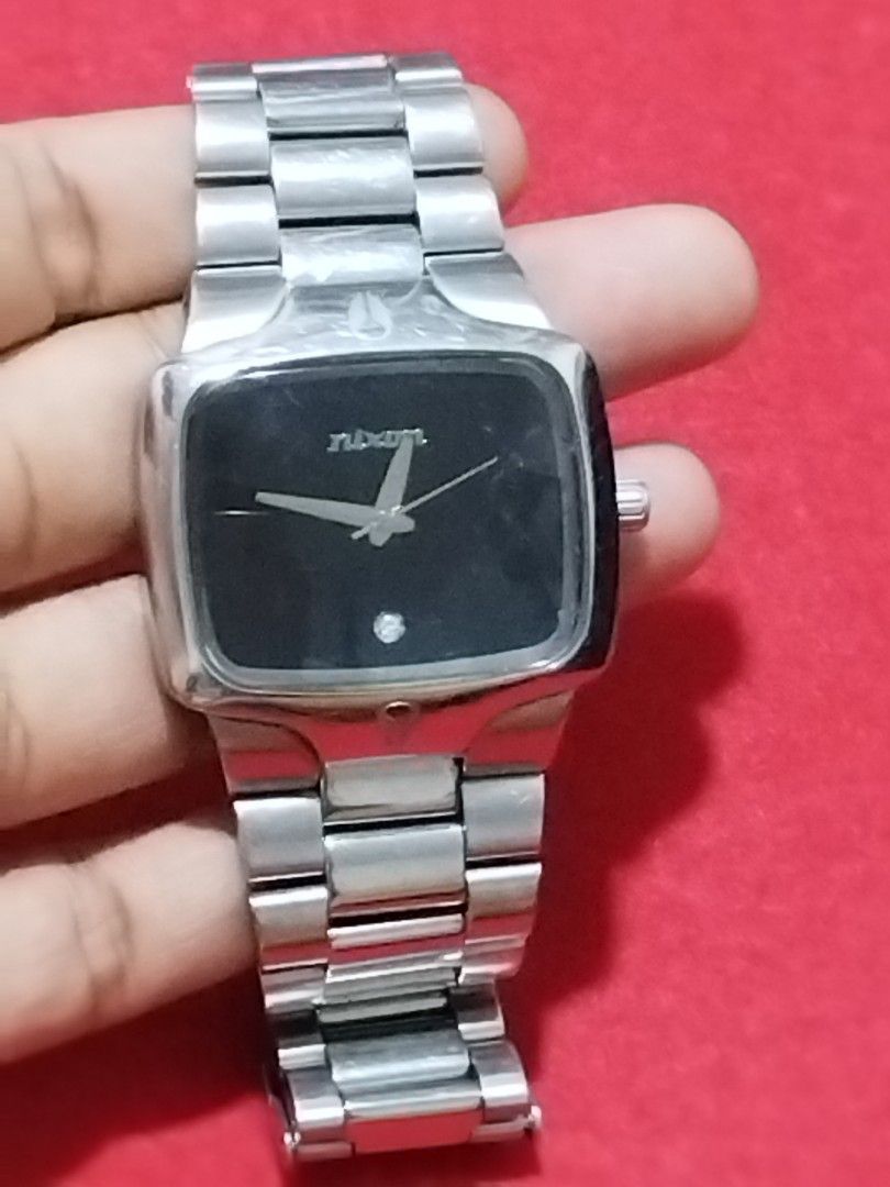 Jam nixon the real player diamond watch Men s Fashion Watches Accessories Watches on Carousell