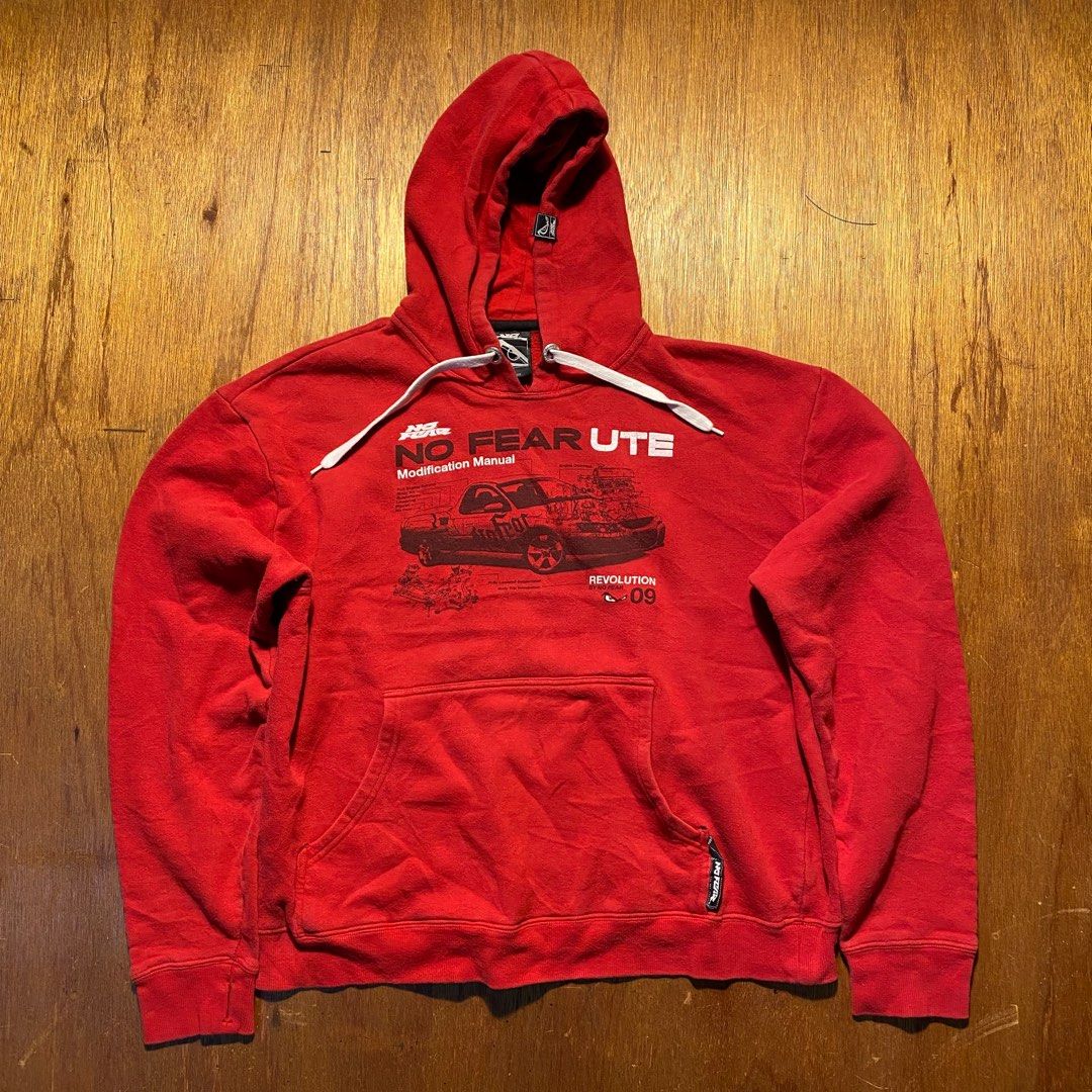No Fear Hoodie Vintage Vtg Y2K Baggy