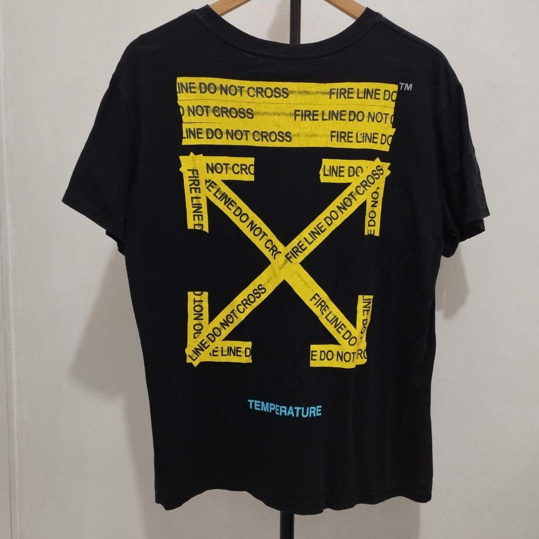 Off White Fire Line Do Not Cross