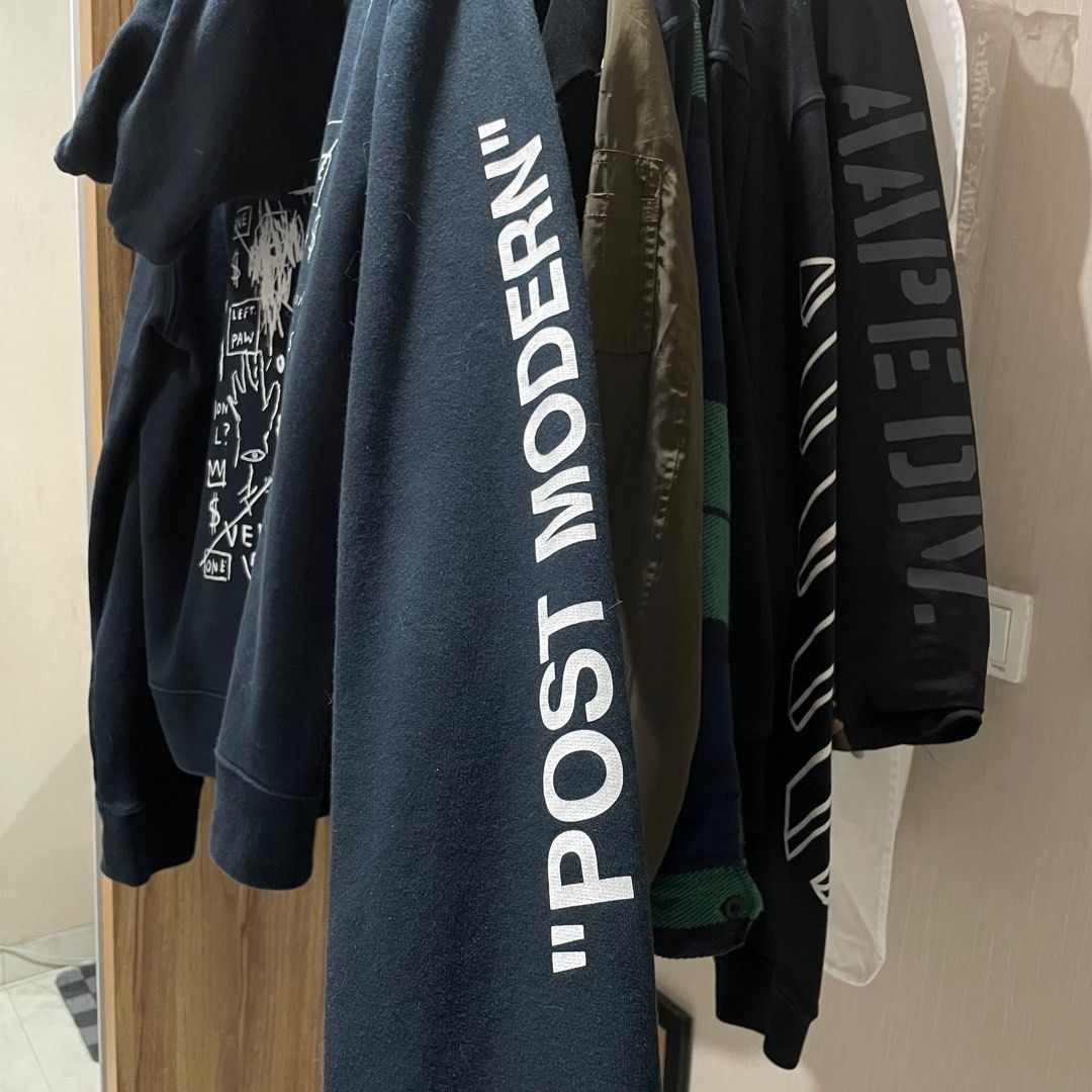 Jaket Hoodie Off white Jean Michel Basquiat