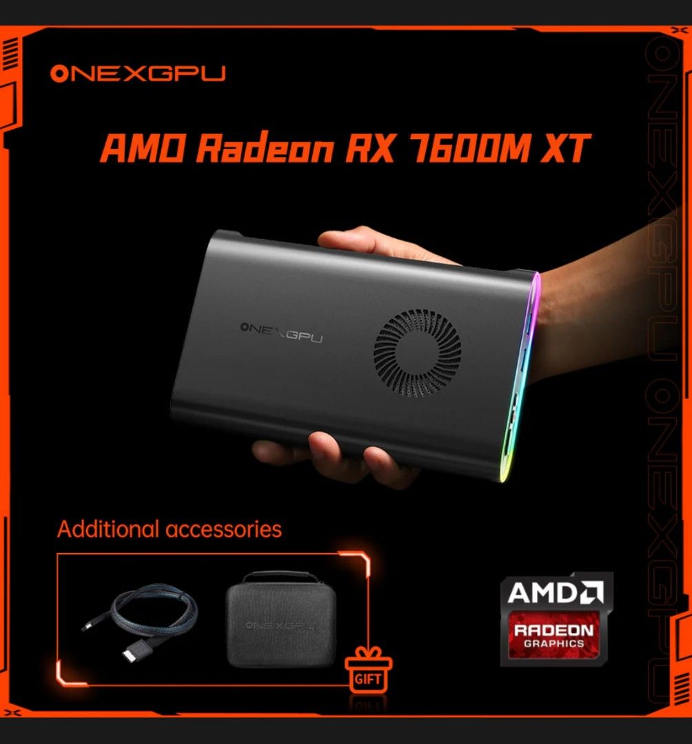 Onexgpu (Authorized Dealer - Free Pouch / Oculink Cable) ONEXGPU AMD 7600M ...