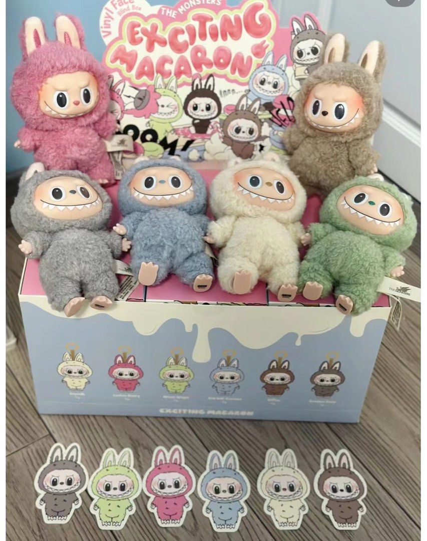 Popmart Labubu macaron brand new 3 colours, Hobbies & Toys, Toys ...