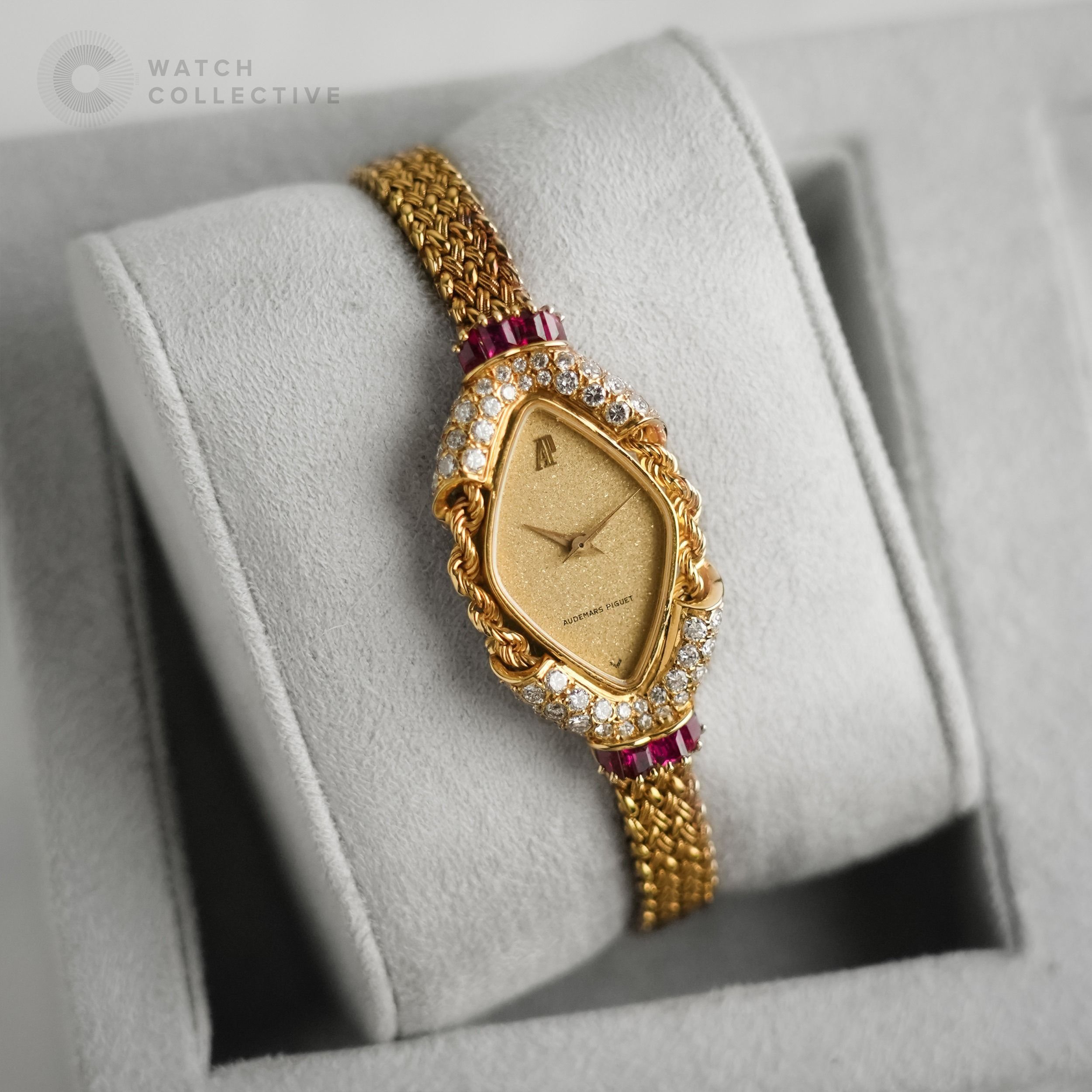 Audemars baguette watch deals