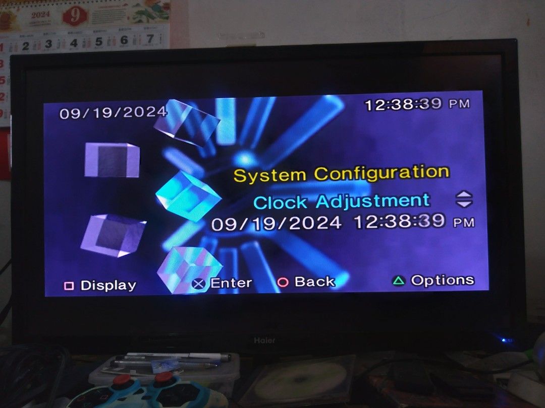 PS2 Slim SCPH90006 Funtuna 500GB HDD 152 Games USB Router ETH Games