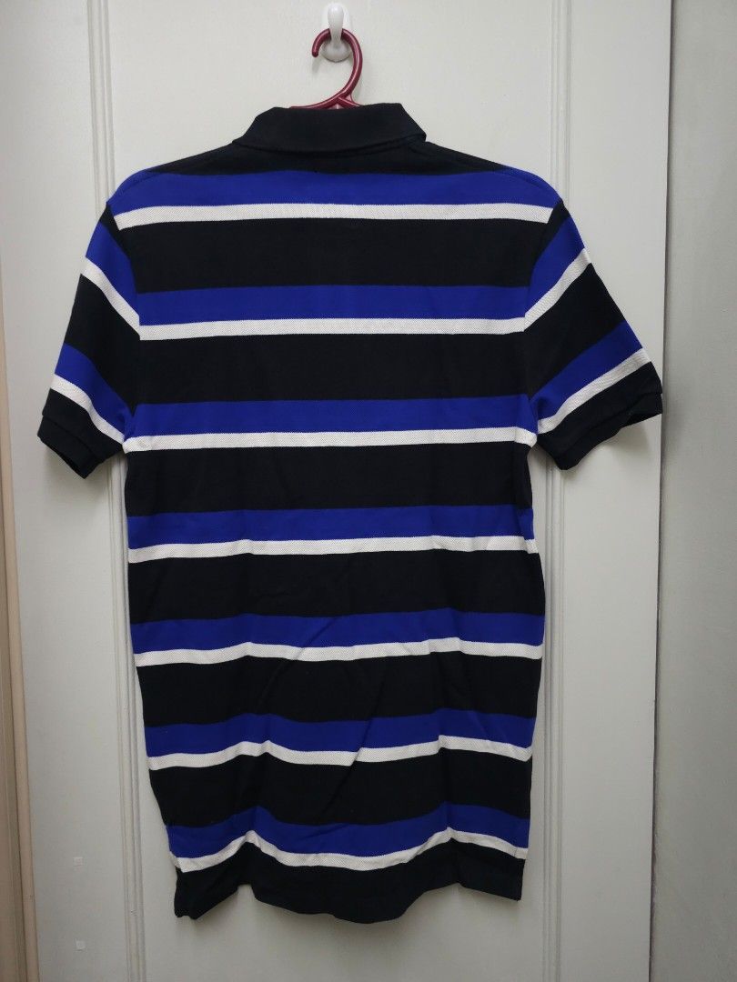 Ralph Lauren Polo Shirt (Category: Tshirts & Polo Shirts ) located in Las Pinas. Submitted by run88 (Listing ID 1326375617, Image 2). Description: Ralph Lauren striped Polo shirt Authentic bought in US Size: Small Custom Fit used once then stored it. condition 9.5/10 no issues P 800 only Laspinas pickup. Lalamove Grab j&t by the buyer.