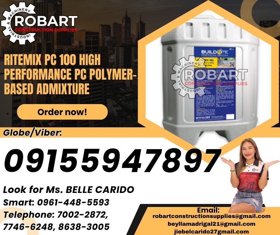 RITEMIX PC 100 high performance pc polymer-based admixture, Commercial ...