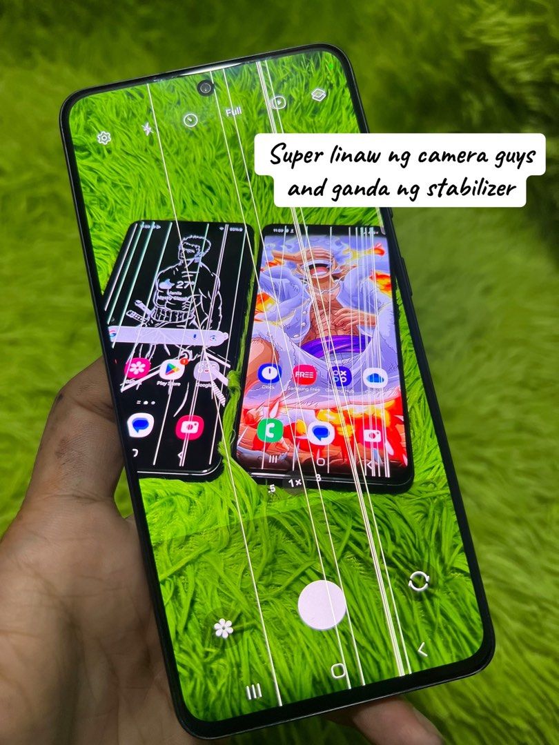 samsung S21 fe 5g (Category: Samsung) located in Quezon City. Submitted by mubrogadgets (Listing ID 1326477336, Image 2). Description: Flagship phone 🔥SAMSUNG S21 FE❤️ for sale issue line only bagsak presyu again! ka mubro sa halagang 3999 may samsung s21 fe 5g kana na 128gb/8gb,flagship phone,super linaw ng camera ,super amoled display and good for gaming paunahan nalang mga kamubro - nasa picture na po mga details and price ka mubro plas check