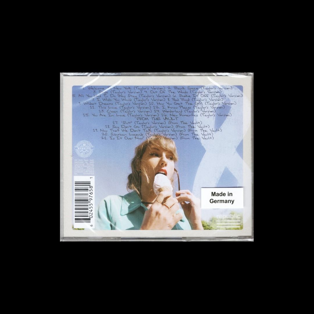 [SEALED] Taylor Swift - 1989 (Taylor's Version) Aquamarine Green Version (Category: CDs & DVDs) located in Manila. Submitted by thepopstuffstore (Listing ID 1326348452, Image 2). Description: [SEALED] Taylor Swift - 1989 (Taylor's Version) Aquamarine Green Version PRICE: ₱1,100 + pf + sf CONDITION: Brand New, Sealed REASON FOR SELLING: Extra copy 🚫 I'LL PREPARE/SHIP THE PACKAGE ONCE THE ITEM ARRIVED AND PAYMENT IS SETTLED/CONFIRMED 🚫 NO TO BOGU