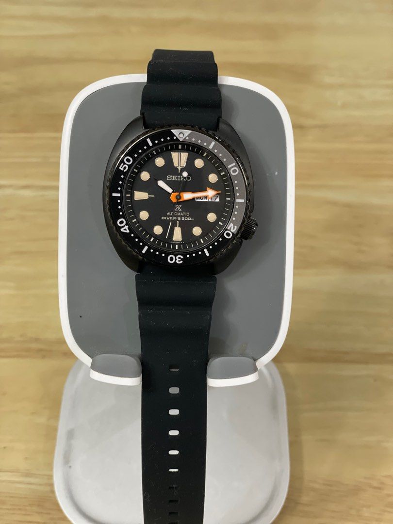 Seiko Prospex SRPC49K1 Limited Edition Darth Turtle (Category: Men's Watches) located in San Fernando. Submitted by rayumadoktor (Listing ID 1326456234, Image 3). Description: Used once only. Complete with box and papers RFS: Fits me well (7inch wrist) but found it too big for my liking after wearing it for a day. Also started wearing smaller watches (I have an SKX 013 for reference) Also consolidating my collection. I have 3 of the black limited