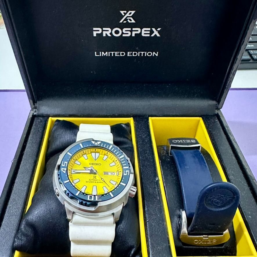SEIKO PROSPEX SRPD15K1 Blue Butterfly Fish Limited Edition Men s Fashion Watches Accessories Watches on Carousell