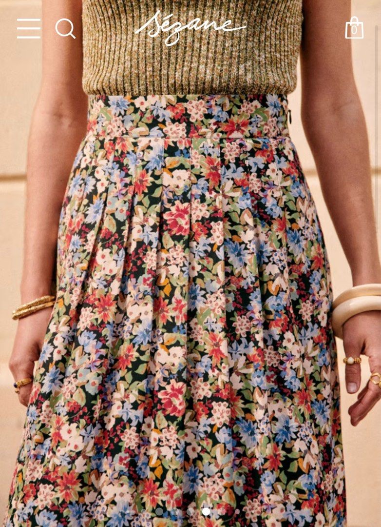 Sezane Alicia skirt, Women's Fashion, Bottoms, Skirts on Carousell