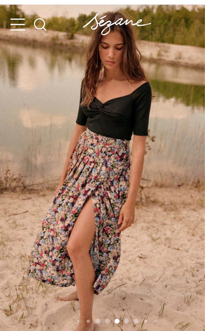 Sezane Alicia skirt, Women's Fashion, Bottoms, Skirts on Carousell