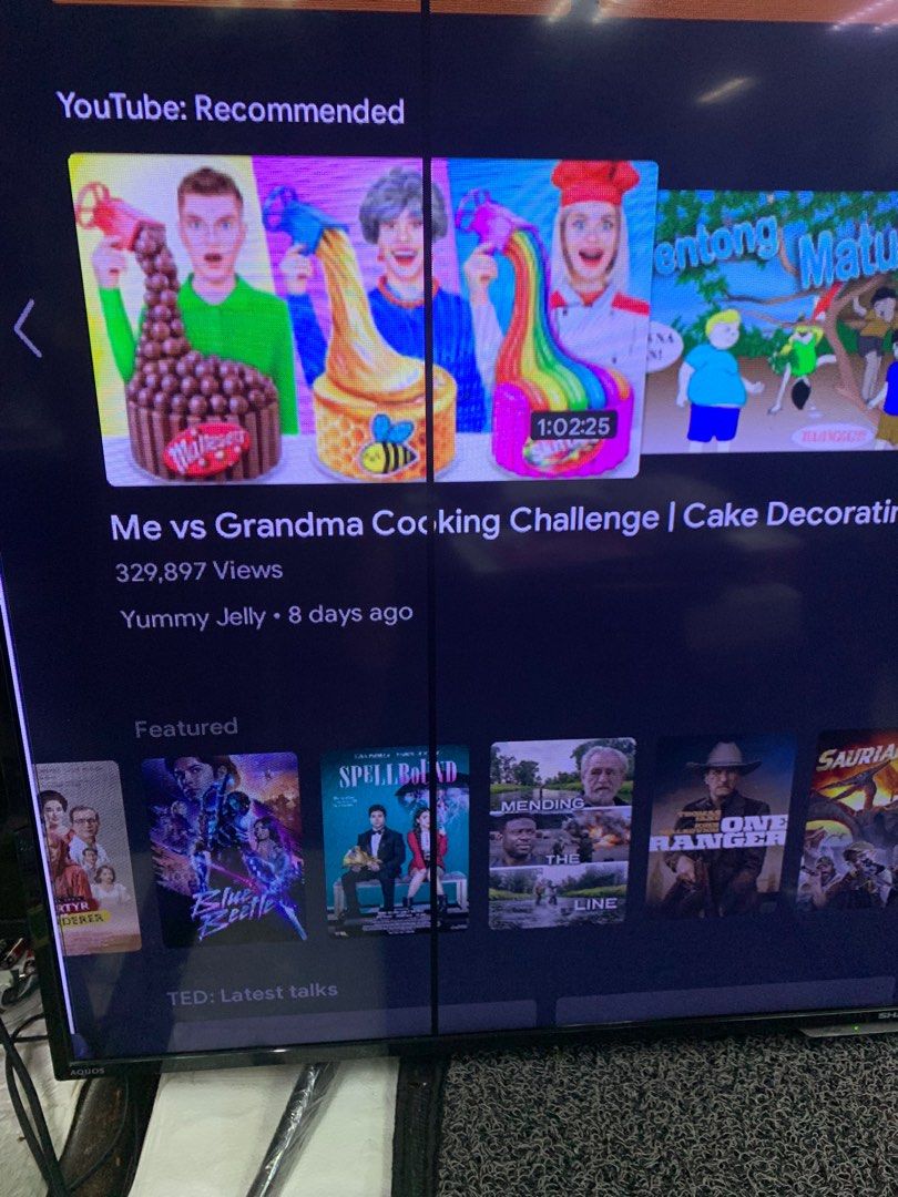 Sharp Android Smart 50” LED TV (with issues) (Category: TV) located in Pasay City. Submitted by ayinong168 (Listing ID 1326355705, Image 3). Description: Item is in good condition working woth remote android smart tv 50” with remote issue pls see attached photos pm for order.