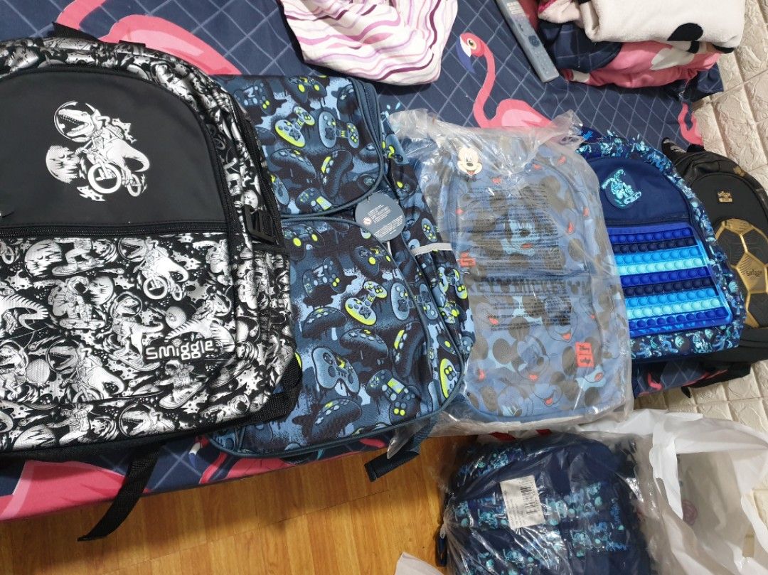 CLEARANCE SALE‼ SMIGGLE CLASSIC BOYS BACKPACK KIDS SCHOOL BAG 💯 ORIGINAL FROM DUBAI 🇦🇪 (Category: Babies & Kids Fashion) located in Malabon City. Submitted by toughMeg (Listing ID 1312161098, Image 1). Description: CLEARANCE SALE‼SMIGGLE CLASSIC BOYS BACKPACK KIDS SCHOOL BAG 💯 ORIGINAL FROM DUBAI 🇦🇪 ‼ON HAND - READY TO SHIP 📍LOCATION: MALABON.