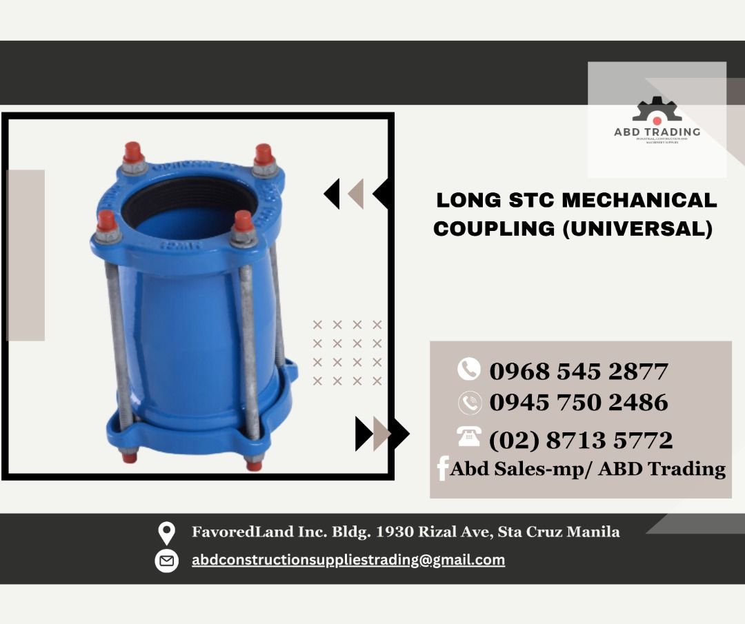 STC MECHANICAL COUPLING (UNIVERSAL OR PVC ONLY), Commercial ...
