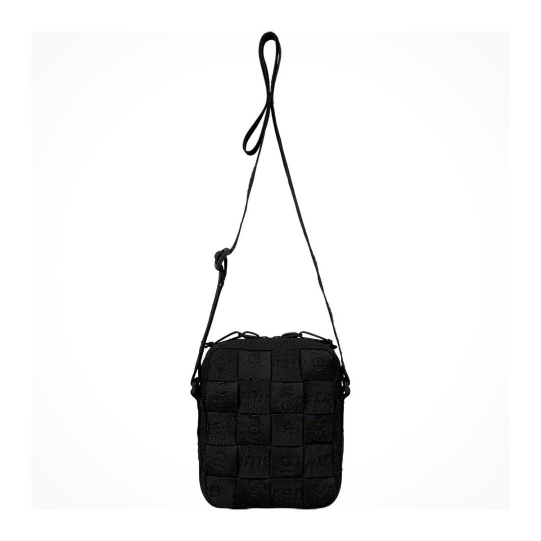バッグ Supreme Woven Shoulder Bag Black (23SS) Supreme Woven Shoulder Bag Black - SS23 - US
