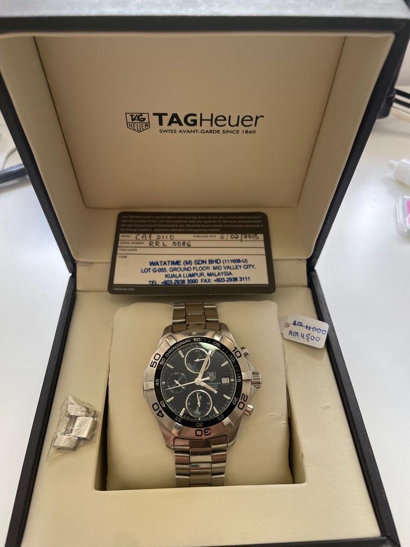 Tag Heuer Aquaracer Chrono CAF 2110
