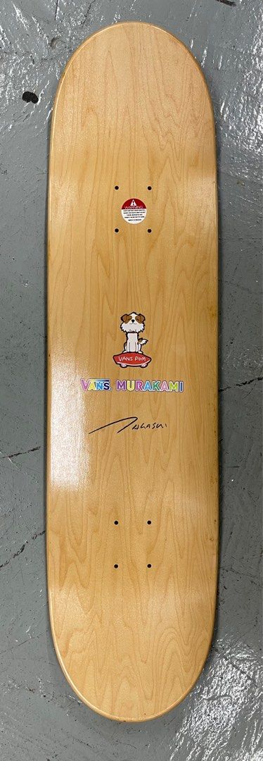 村上隆 VANS Skateboard Takashi Murakami Signed | Vault by Vans x Takashi Murakami Skateboard