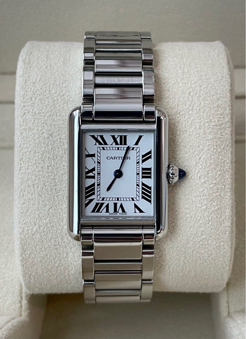 Tank Must Steel Small (Category: Luxury Watches) located in Manila. Submitted by watchguyph (Listing ID 1326324884, Image 1). Description: For sale 210k Tank Must Steel small 2021 Complete box and papers 💯 Condition 9.8/10 Under warranty up to 8 years 💯 Pm for inquiries.