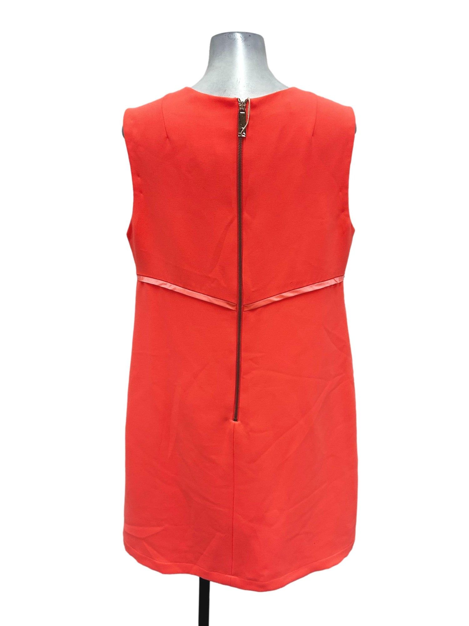 Ted baker neon pink dress discount