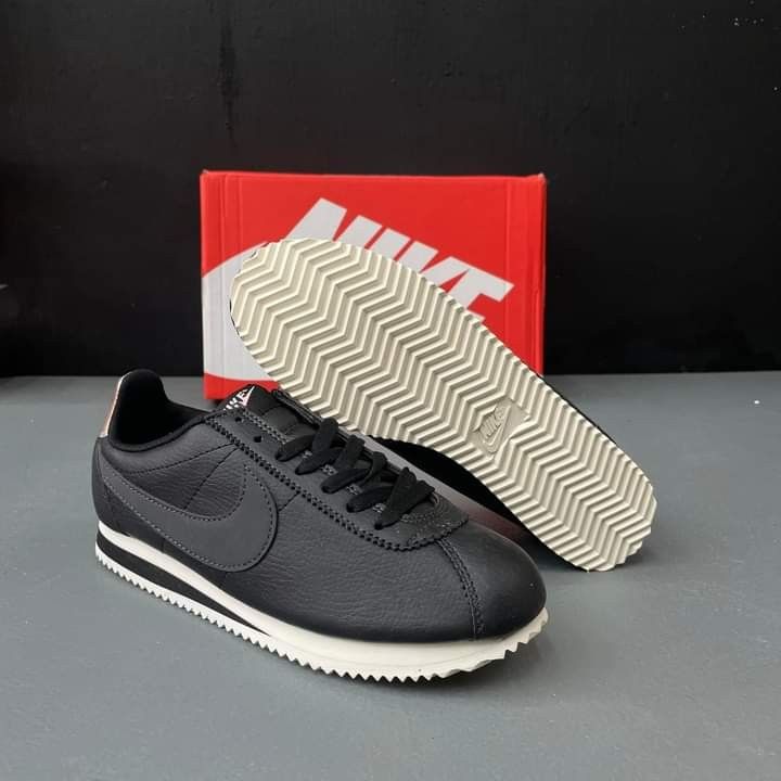 Thrifted Nike Cortez Sneakers Black Bronze Women s Fashion Footwear Sneakers on Carousell