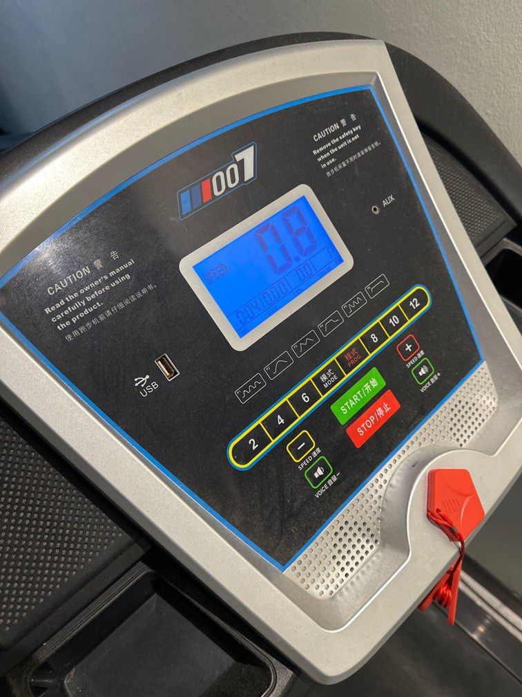 Treadmill for Sale 16.8km h Max Speed Adjustable Incline