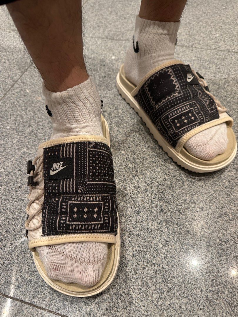 nike slide paisley