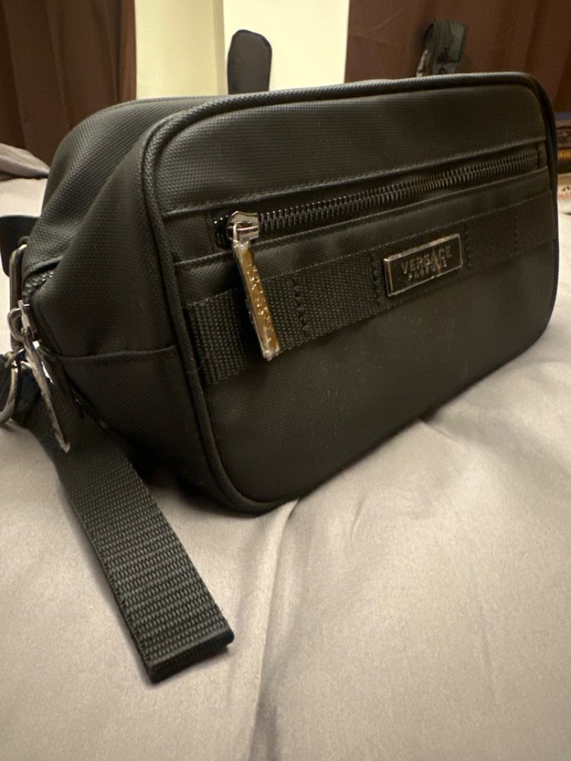 Versace parfums travel bag outlet