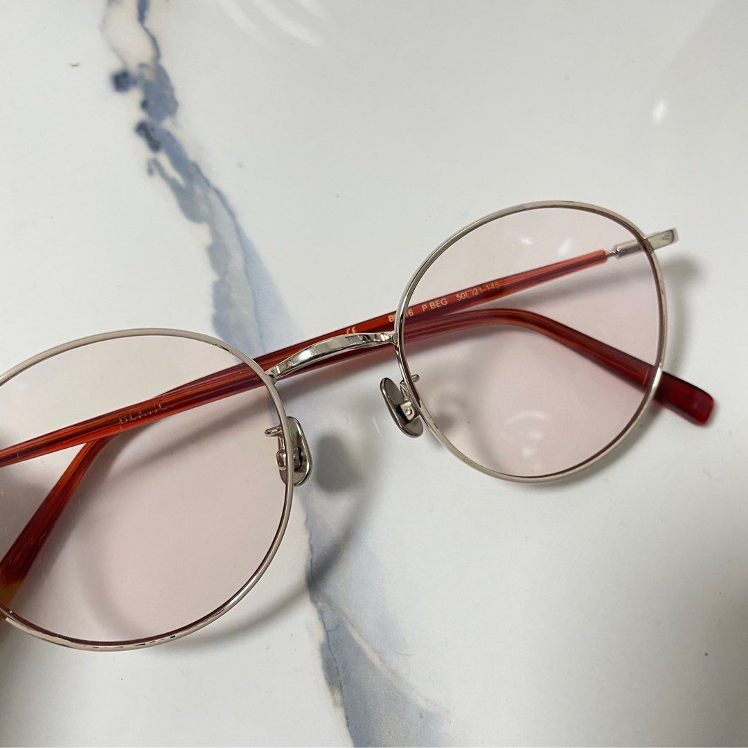 Vintage Blanc Round Graded Eyeglasses (Category: Sunglasses & Eyewear) located in Cavite. Submitted by trunkyardph (Listing ID 1326484081, Image 3). Description: Japan eyewear. Guaranteed sturdy and superb quality. With obvious signs of usage and peeling coats but will still serve you a long time. Lenses are graded but replaceable. Please zoom in photos for sizing. .