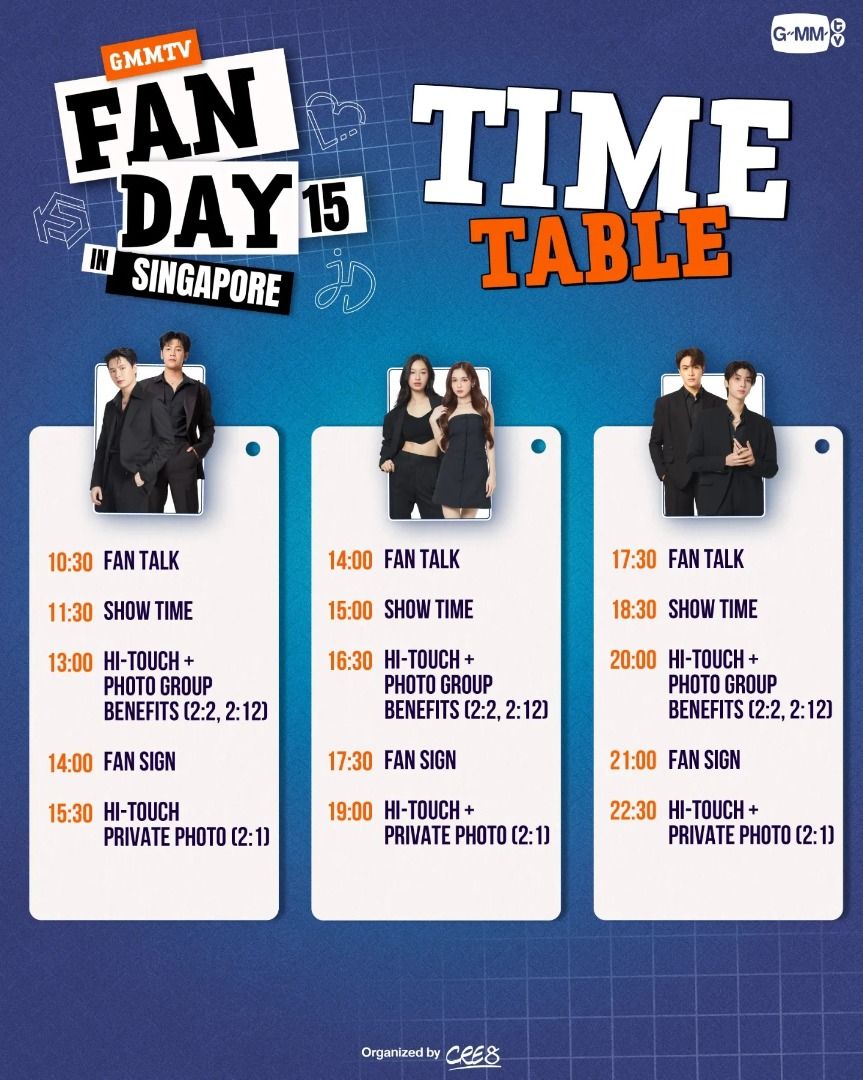 VIP MILK x LOVE - GMMTV FANDAY 15 in Singapore VIP MILKLOVE VIP MILK ...