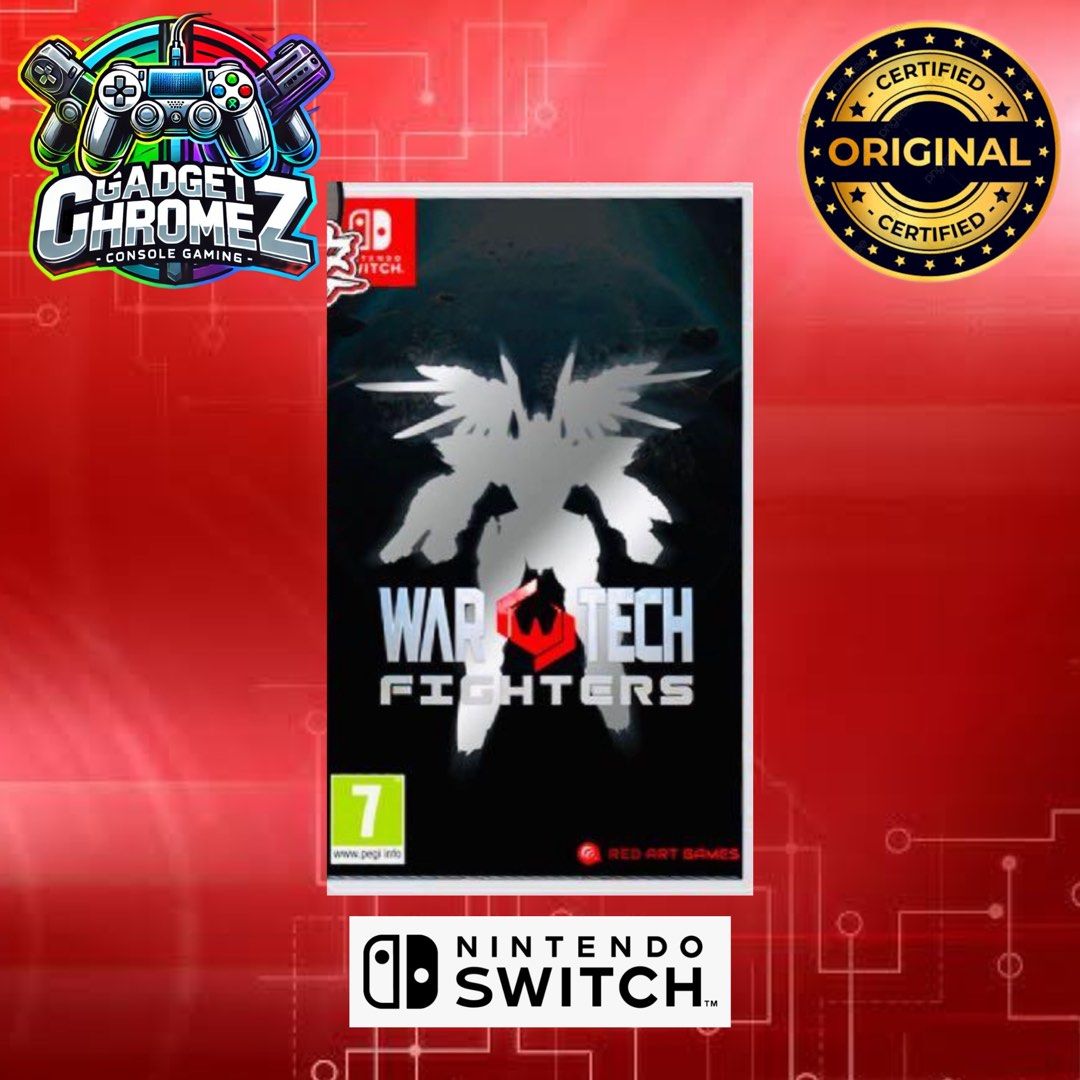 War Tech Fighters | Nintendo Switch Game | BRANDNEW (Category: Nintendo) located in San Jose del Monte. Submitted by gadget_chromez (Listing ID 1155544522, Image 1). Description: WAR TECH FIGHTERS BRANDNEW / SEALED Physical Cart. Safely packed with 2 layers of thick bubble wrap for maximum protection upon shipping out..