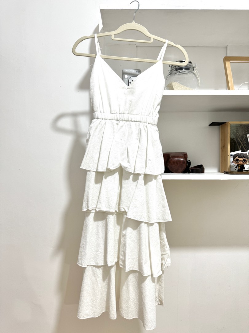 White Layering Essential Dress main image 1