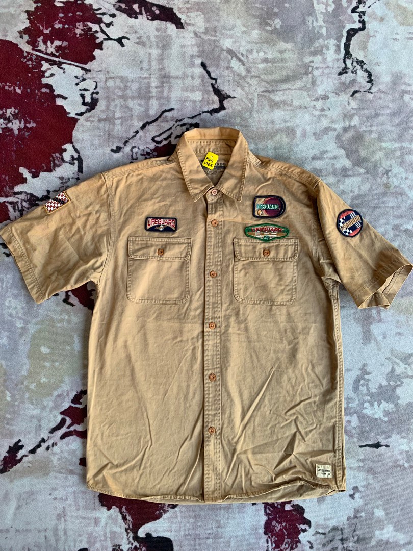 Offers Polo Ralph Lauren Lifeguard Patch Button Down large